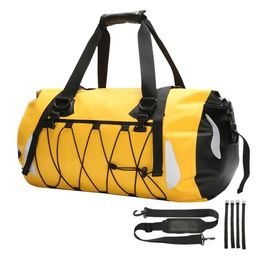 Outdoor Bags Outdoor sports camping storage backpack and new rolled top PVC dry bag waterproof backpack used for outdoor travel Q240521