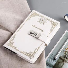 School Password Book And Notebook Creative Stationery Diary Journals Supplies Personal With Writing Pads Office Lock