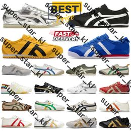 2024 Japan Tiger Shoes Mexico 66 Sneakers Designers Canvas Shoes Black White Blue Red Yellow Beige Low Mexico66 Trainers For Men And Women 352