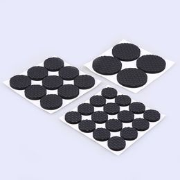 1-16PCS Thicken Furniture Leg Pads Self Adhesive Furniture Feet Rug Felt Pad Anti Slip Mat for 9-40mm Chair Table Feet Protector