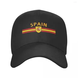 Ball Caps Coat Of Arms Spain Baseball Cap Women Men Adjustable Spanish Flag Patriotism Dad Hat Sports Snapback Summer Hats