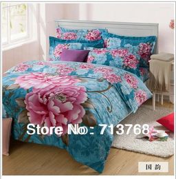 Bedding Sets Warm Top Quality Printed 4PC Home Textile Set Covers/Bedding Sheet/Pillow Case