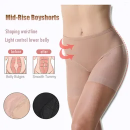 Women's Panties Women Pants Body Shaping Mid Waist High Leggings Mesh Boxer Men And Matching Underwear Set
