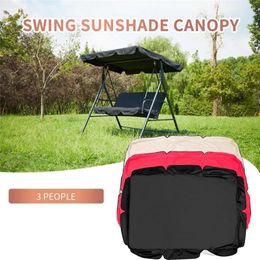 Chair Covers Summer Garden Swing Canopy Replacement Top Cover Tarp Foldable Sun Protection For Outdoor Waterproof Courtyard Awning Sunshade