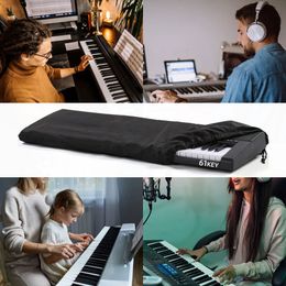 61/88 Key Electronic Piano Cover Dustproof Keyboard Instrument Cover Piano Keyboard Dust Cover for Digital Electronic Piano
