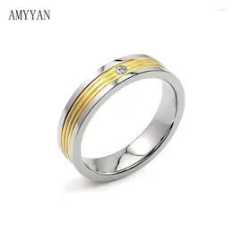 Cluster Rings Fashion Personality Creative Design Big Discount Promotion Stainless Steel Anniversary Shiny Stone