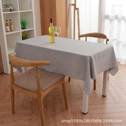 Table Cloth El Tablecloth Solid Tabby Push Conference Colour Advertising Western Restaurant Gray22