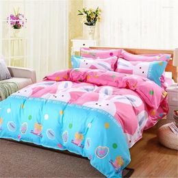 Bedding Sets 2024 Sales Of Textile Plant Cashmere Four Reactive Printing Sanding Bedsheets Free Shiping