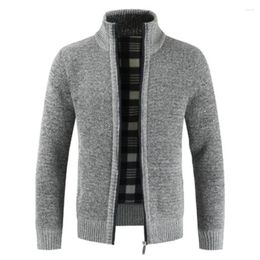 Men's Sweaters Winter Thick Slim Warm Sweatercoat Casual Full Sleeve Knitted Cardigan Male Autumn Fashion Coats Clothing