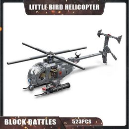 Aircraft Modle 61043 523Pcs Building Block Helicopter Model Building Blocks/Military Bird Helicopter ABS Plastic Block Set/Boys Gift Toys s2452089