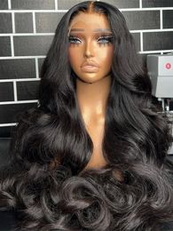 13x6 Hd Transparent Body Wave Lace Front Wig BrazilianLace Frontal Wig 13x4 Pre Plucked Lace Human Hair Wigs Wet And Wavy