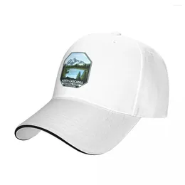 Ball Caps North Cascades National Park Minimal Retro Emblem Baseball Cap Sun Hat For Children Drop Anime Women's Hats Men's