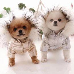 Dog Apparel Waterproof Coat Jacket Warm Clothes Winter Pet Outfit Cat Puppy Yorkie Clothing Chihuahua Poodle Pomeranian Costumes