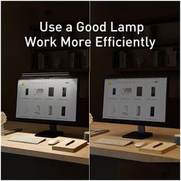Other Computer Accessories Sn Light Desk Lamp Hanging New Table Lcd Monitor For Study Laptop Usb Drop Delivery Computers Networking Otuve