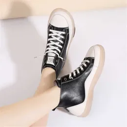 Boots Size 35 Two Tone Women's Spring For Girls Long Sneakers Summer Shoes 2024 Sport Sapateneis Technologies Sapatos
