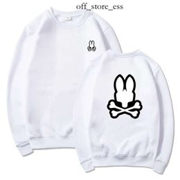 bunny psyco hoodie Skeleton Rabbit Printing Hoodies Cotton Bad Hooded Sweatshirts Men High Street Luxury Pullovers Spring Autumn Streetwear Psyco Bunny 632