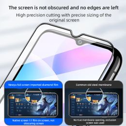 2PCS Full Tempered Glass For Xiaomi Redmi 7 8 8A 9 9A 9C Screen Protector Redmi Note 7 8 8T 9 9S 10 10X Pro Protective Film
