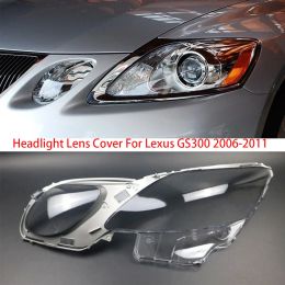 1 Pair Headlight Lens Cover For Lexus GS300 GS430 GS450 2006-2011 Transparent Lampshade Clear Headlamp Shell