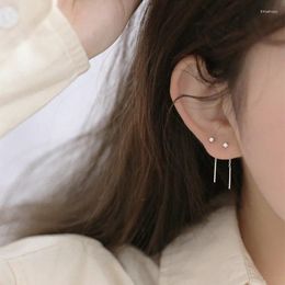 Stud Earrings Minimalist Chain Long Tassel Drop Earring For Women Statement Dangle Personality Ear Line Jewelry Gift