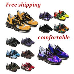 Free shipping Customized Sports Shoes Men Women Designer DIY Runners Hikers Tennis players Athletic Comfortable Breathable Heighten Fashion Sneakers Triple Pink