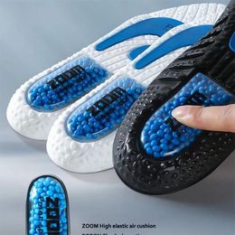 1 pair Sports Shock Absorption Insole PU Memory Foam Breathable Arch Support Orthopaedic Shoes Pad Men Women Soles