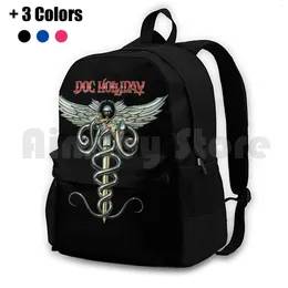 Backpack Doc Holiday Trending Covers Outdoor Hiking Riding Climbing Sports Bag Graphic Shocks Holliday