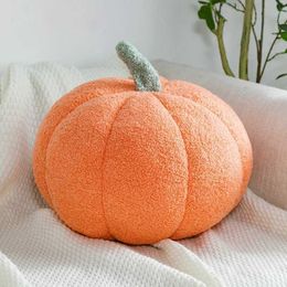 Plush Cushions High Quality Luxury Woody Decor Pumpkin Shaped Pillow Nordic Style Room Decor Pillow Plush Sofa Living Room Bedside Bed Cushion