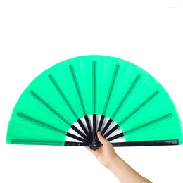 Decorative Figurines 1 Fan Folding Martial Arts Double Sided Plastic Chinese Sound Fitness Dance Classic