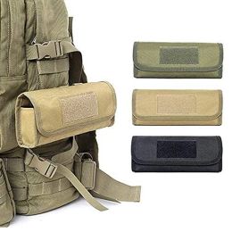Tactical 18 Rounds Bullet Bag Molle Ammo Shell Pouch 12 Gauge Waist Bag Gun Cartridge Holder Bag Hunting Accessories