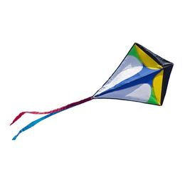 Kite Accessories A large kite toy with a long tail colored flying kite easy to fly and childrens main stunt kite to enhance coordination WX5.2185434