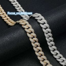 Factory Initial Pendant Iced Out Jewellery Gold Plated Vvs Moissanite Diamonds Cuban Chain 3d Custom Name Hip Hop