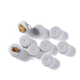 200-500Pcs 12*12MM DIY Making Parts White Foam Shockproof Anti-Push Pads for Earrings Jewellery Protective Mats