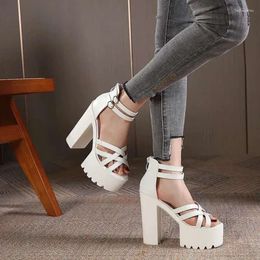 with Zipper Platform Sandals s Women Summer Trendy Shoes Dressy Chunky Heel Height Increased Adjustable Strap Sandal Shoe Drey Increaed aa7 Adjutable