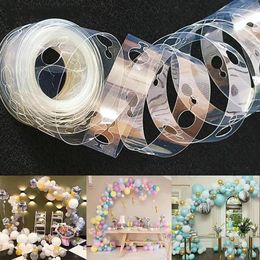 Party Decoration 1pc Balloons Modelling Tool Plastic Balloon Chain 5M Tie Birthday Wedding Decor Seal 2024