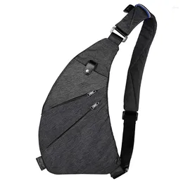 Backpack Sling Men Shoulder Chest Crossbody Bags Lightweight Casual Travel Multipurpose Anti Theft Purse Back Pack For Women