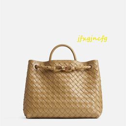 Andiamo Designer Tote Bag Single Shoulder Bag Women Crossbody Bag BotegaVeneta 2024 Medium Woven Office Handbag Laptop Bag Height24CM Width32.5CM Depth12CM TZO1