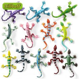 Novelty Games 12pcs Simulation Reptile Animals Model Figures Plastic Lizard Action Sets Collection Educational Toy for Children Christmas gift Y240521