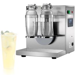 maiou Bubble Boba Tea Shaker Commercial Milk Tea Shaking Machine Double-Cup Home Beverage Cocktail Coffee Food Processors