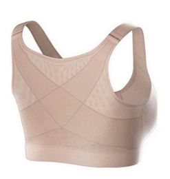 4 Season Women Push Up No String XBra Usual Wearing Lift Up Posture Corrector Bra Wireless Back Support Underwear Running Vest 204962381