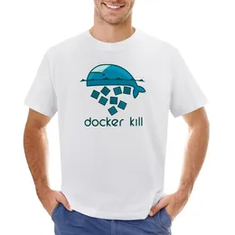 Men's Polos Docker DevOps Pack T-shirt Cute Clothes Tops Mens Graphic T-shirts Anime