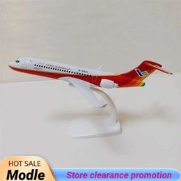 Aircraft Modle 20cm Air China ARJ ARJ21 B-992L Airline Die Cast Aircraft Model Solid Alloy Metal Aircraft Model Aircraft Toy s2452022