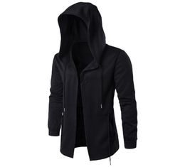 2017 Hooded Sweatshirts With Black Hoodies Fashion Jacket long Sleeves Cloak Man's Coats Outwear #XD048324769