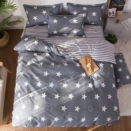 Bedding Sets Star 4pcs Girl Boy Kid Bed Cover Set Duvet Adult Child Sheets And Pillowcases Comforter 2TJ-61014