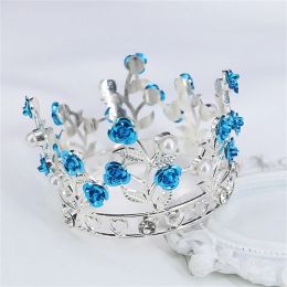 Newborn Crown Hat Girls Boy Photography Props Mini Crown Tiara Baby Photo-Shooting Posing Accessories Infant Babe Party Headwear