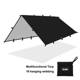 Tents And Shelters 3 4m Multi Functional Tear Resistant Silver Coated Tarp Camping Shelter