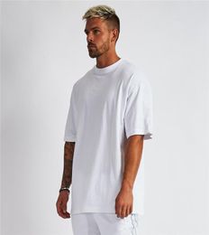 T shirts Design Luxury Quality Cotton Loose Fit Little Drop Shoulder Brand Blank Men Shirt Oversized1887974