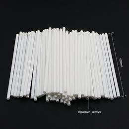 100Pcs Safe White DIY Baking Accessories Mold Plastic Lollipop Stick Cake Chocolate Sugar Candy Lollypop Baking Tools