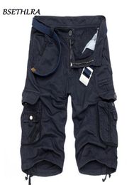 Bsethlra New Men Summer Work Short Pants Camouflage Military Brand Clothing Fashion Mens Cargo Shorts 2940 Q1904279803304