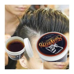 Pomades & Waxes Strong Styling Suavecito Pomade Restoring Hair Wax Skeleton Professional Fashion Hairs Mud For Salon Hairstyle Drop De Dhqmw