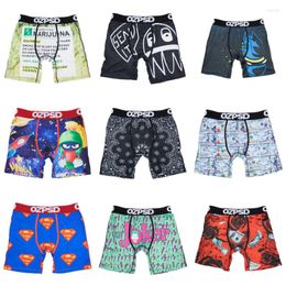 Underpants OZPSD Seamless Sexy Men Underwear Boxer Cueca Male Panties Lingerie Boxershorts Plus Size Printed Men's Boxers